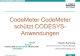 CodeMeter schützt CODESYS Anwendungen