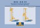 Großdrehbohrgerät Rotary Drilling · PDF file 2010-06-13 · BG 24 H (BT 75) – Großdrehbohrgerät BG 24 H (BT 75) – Rotary Drilling Rig Die BG 24 H, ein Gerät mit einem Einsatzgewicht