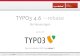 TYPO3 4.6 -- · PDF file TYPO3 4.6 --REBASE • Bis TYPO3 4.5 LTS • Versionskontrolle: SVN • Review: RFC in Mailingliste • TYPO3 4.5 LTS • Bugﬁxing • Security Issues •