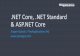 NET Core, .NET Standard & ASP.NET Core - PGK · PDF file & ASP.NET Core Jürgen Gutsch / YooApplications AG . Wer bin ich? ... .NET Core Versionen .NET Core 1.0 wurde released am 27