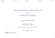 Divisorfunktionen, Modulformen und modulare …...2015/10/19  · Vorspann Divisorfunktionen Modulformen Modulare Integrale Abspann Vortragszusammenfassung in Bildern Adolf Hurwitz?