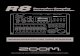 BEDIENUNGSANLEITUNG AUDIO-INTERFACE - Zoom 4 Bedienungsanleitung Audio-Interface Audio-Interface: Systemvoraussetzungen Eine genaue Installationsanleitung für den ZOOM Audio-Treiber